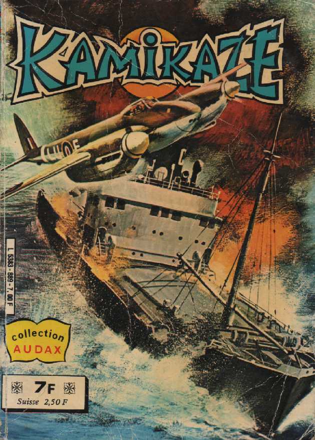 Scan de la Couverture Kamikaze n 889
